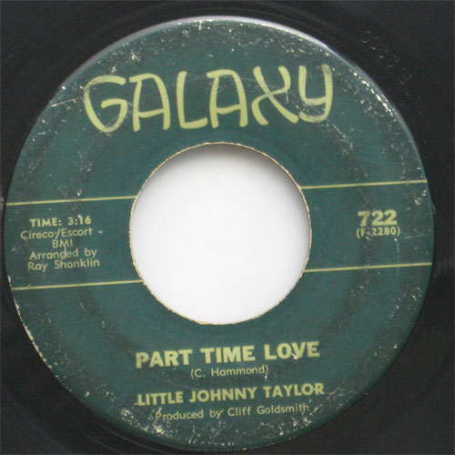 Little Johnny Taylor / Part Time Love (7