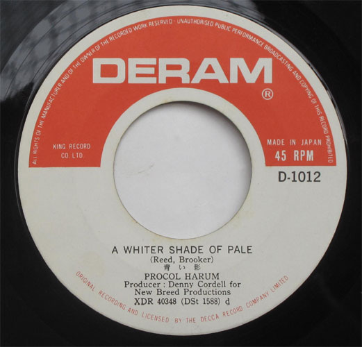 Procol Harum / A Whiter Shade Of Pale β