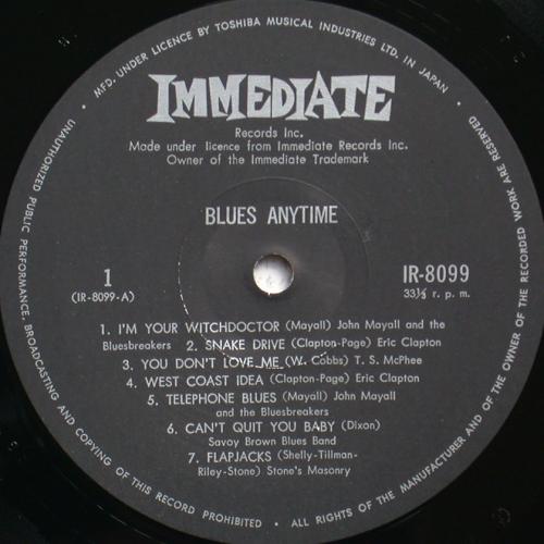 V.A. / Blues Anytime - An Anthology Of British Blues ܽեåץХåڥ饸㥱ˤβ