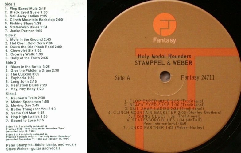 Holy Modal Rounders / Same (1st & 2nd)β