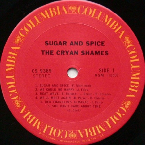Cryan` Shames / Sugar & Spiceβ