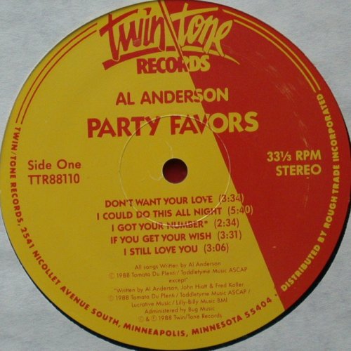 Al Anderson / Party Favorsβ