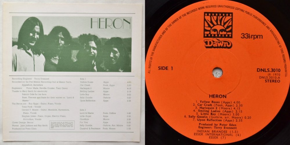 Heron / Heron (UK Matrix-1) - DISK-MARKET