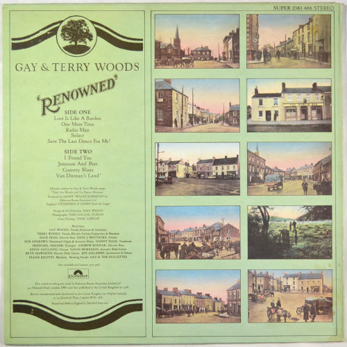 Gay & Terry WOODS☆Renowned UK Polydor オリジナル-