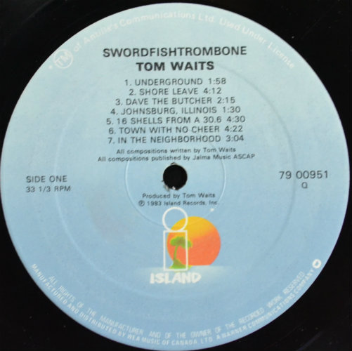 Tom Waits / Swordfishtrombonesβ