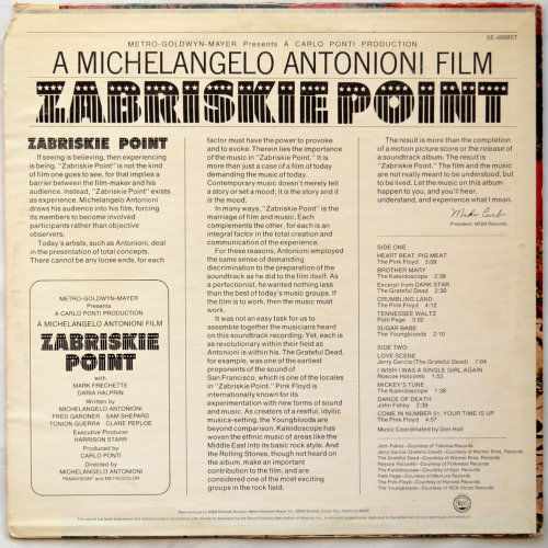 Zabriskie Point (Pink Floyd, Grateful Dead etc) / OST ֤β
