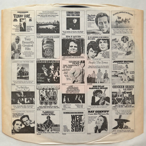 Bob Dylan / Nashville Skyline (UK Early Press)β