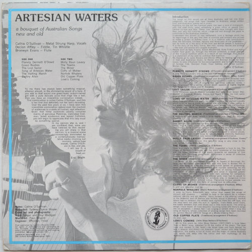 Cathie O'Sullivan / Artesian Watersβ