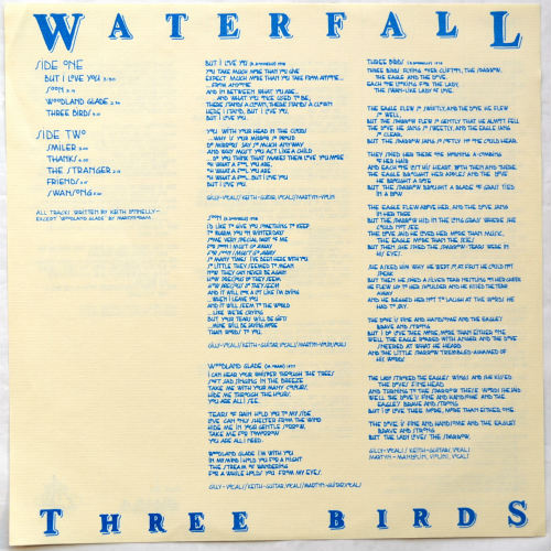 Waterfall / Three Birds (Signed)β