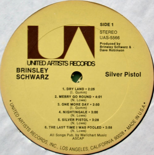 Brinsley Schwarz / Silver Pistol (US)β
