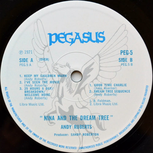Andy Roberts / Nina and the Dream Treeβ