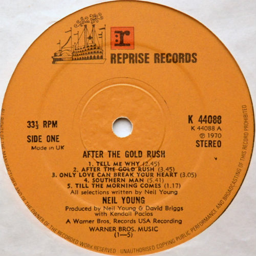 Neil Young / After The Gold Rush (UK)β