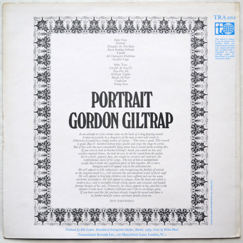 Gordon Giltrap / Portraitβ