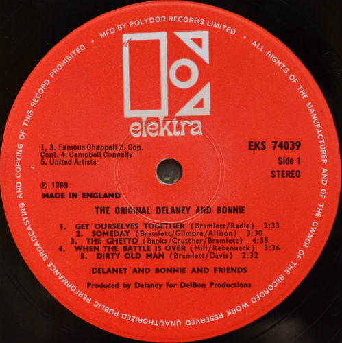 Delaney & Bonnie (The Original) / Accept No Substitute (UK Matrix-1)β