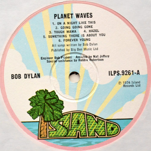 Bob Dylan / Planet Waves (UK)β