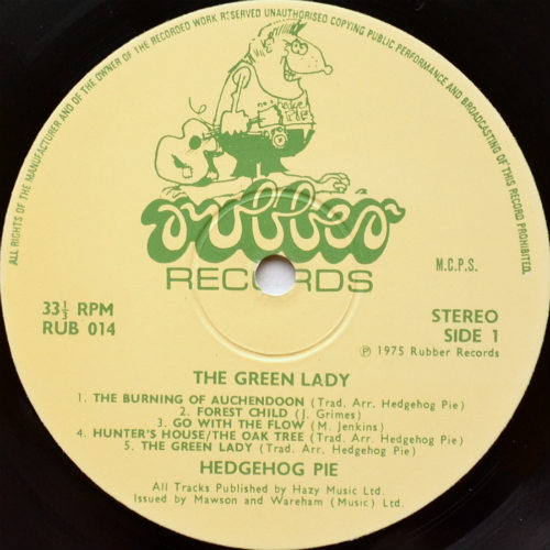Hedgehog Pie / The Green Ladyβ