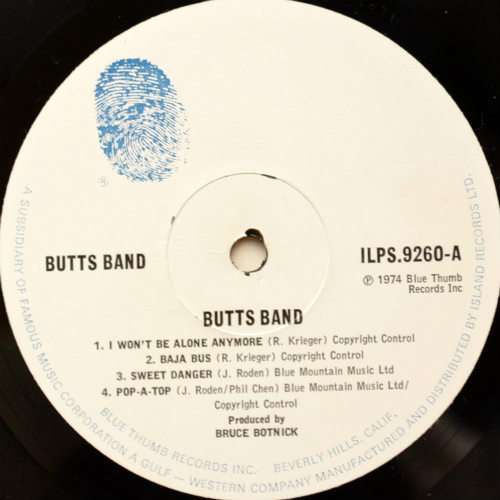 Butts Band / Butts Band (UK Matrix-1)β