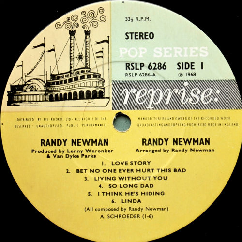 Randy Newman / Randy Newman (UK Matrix-1)β