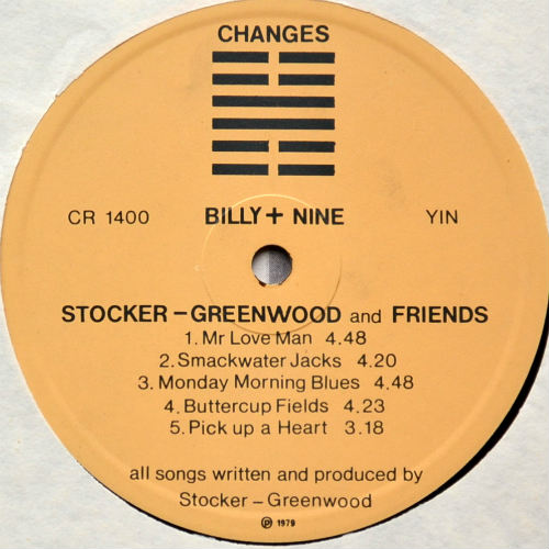 Stocker / Greenwood & Friends / Billy + Nine (Signed)β