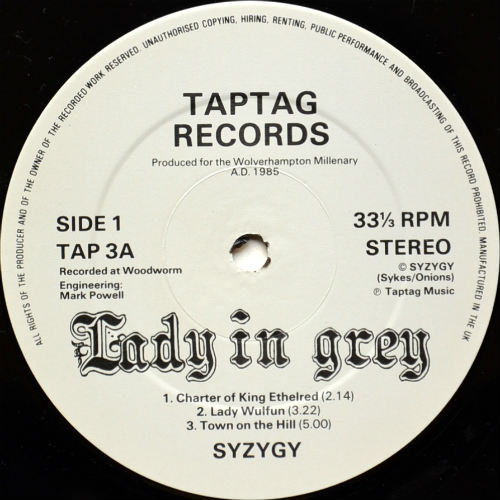 Syzygy / Lady In Greyβ