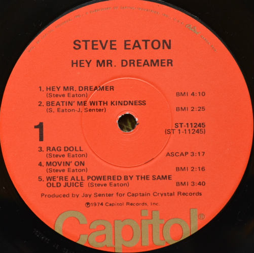Steve Eaton / Hey Mr. Dreamerβ