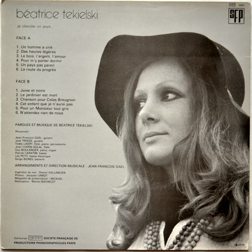 Beatrice Tekielski (Mama Bea) / Je Cherche Un Pays...β