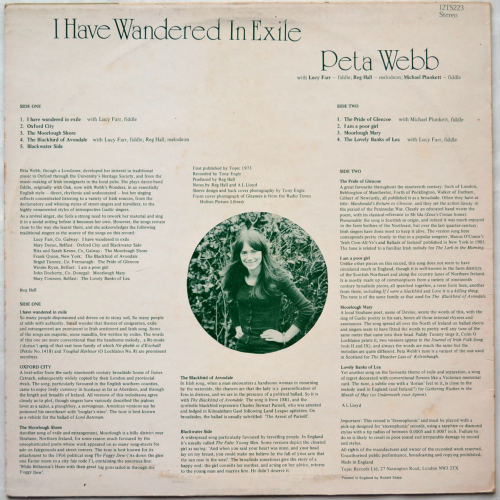 Peta Webb / I Have Wandered In Exileβ