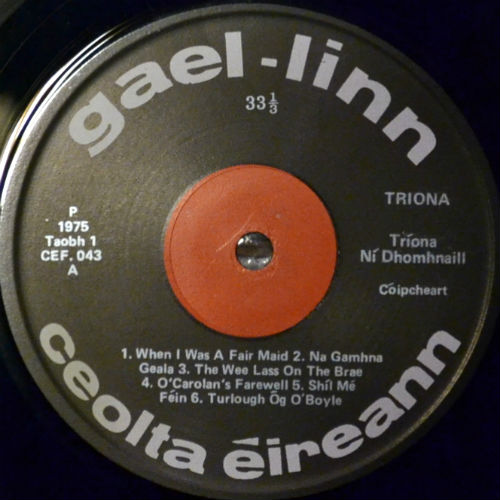 Triona Ni Dhomhnaill / Triona (Gael-Linn Original)β