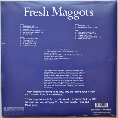 Fresh Maggots / Fresh Maggots (2LP Re-issue)β