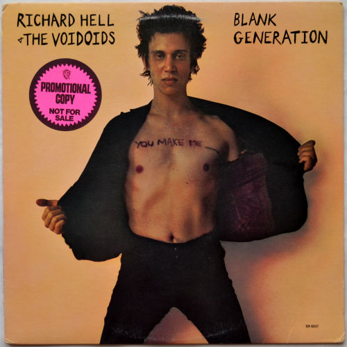 Richard Hell & The Voidoids / Blank Generation (Rare Promo)β