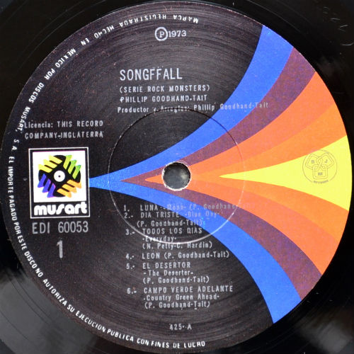 Phillip Goodhand-Tait / Songfall (Mexico)β