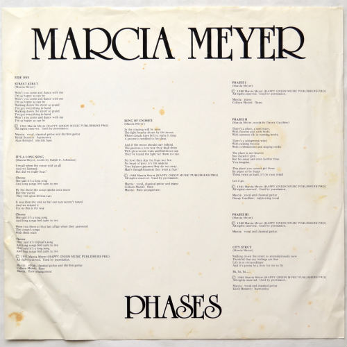 Marcia Meyer / Phasesβ