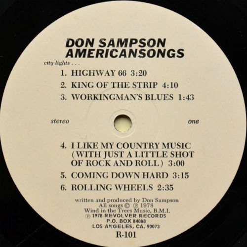 Don Sampson / Americansongsβ