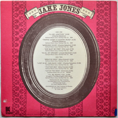 Jake Jones / Jake Jonesβ
