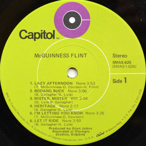 McGuinness Flint / McGuinness Flint (US)β