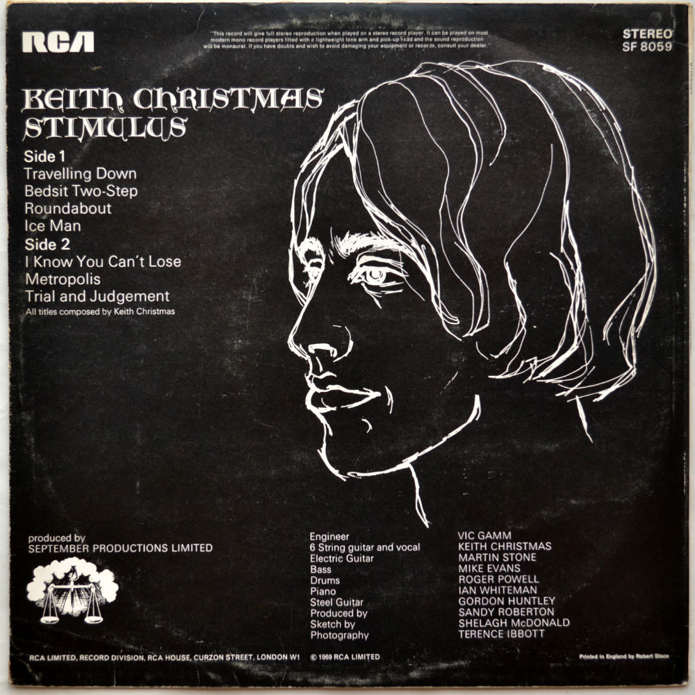 Keith Christmas / Stimulus (UK Original)β