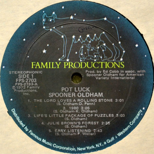 Spooner Oldham / Pot Luckβ