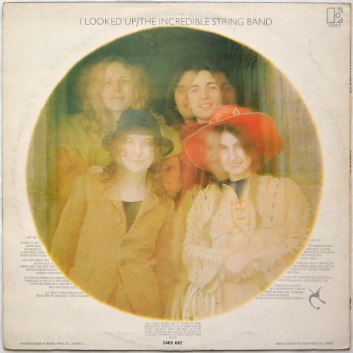 Incredible String Band / I Looked Up (UK)β