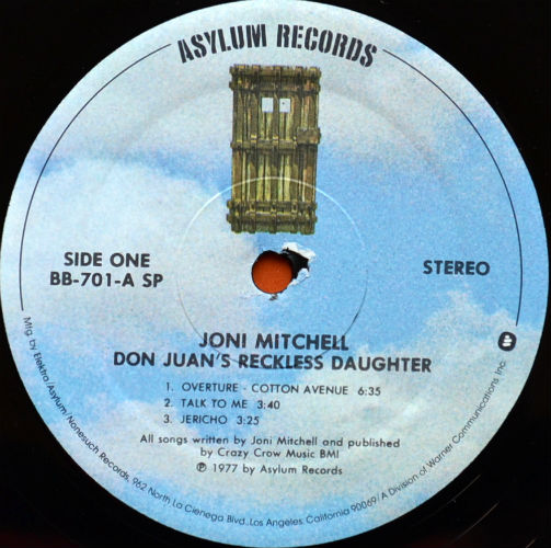 Joni Mitchell / Don Juan's Reckless Daughterβ
