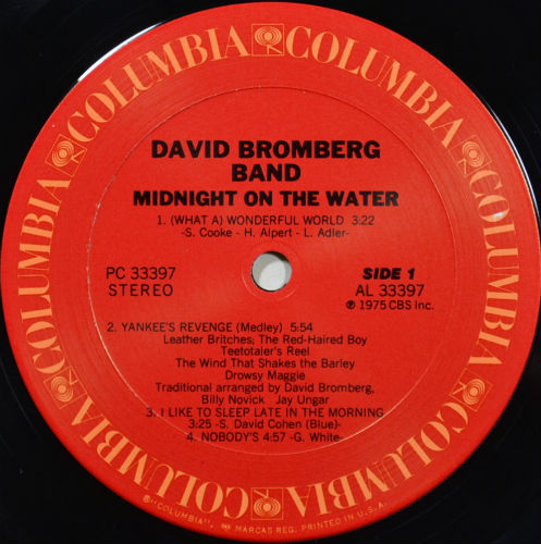 David Bromberg / Midnight On The Waterβ