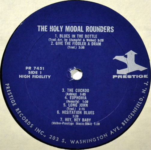 Holy Modal Rounders, The / Sameβ