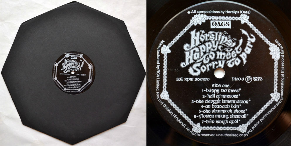 Horslips / Happy To Meet...Sorry To Part (1st Issue Octagon Jacket)β
