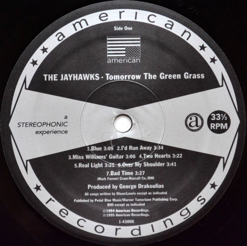 Jayhawks, The / Tomorrow The Green Grass (Rare Original)β