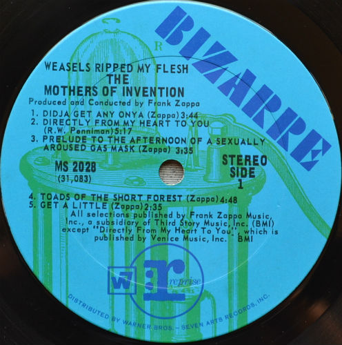 Mothers Of Invention (Frank Zappa) / Weasels Ripped My Flesh (Bizarre Original)β