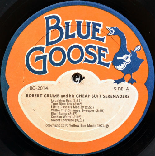 Robert Crumb And His Cheap Suit Serenaders / Same (1st)β