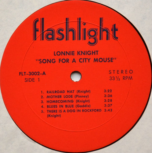 Lonnie Knight / Song For City Mouseβ