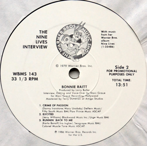 Bonnie Raitt / The Nine Lives Interviewβ