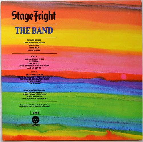 Band, The / Stage Fright (UK)β