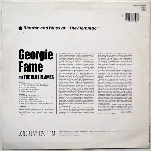 Georgie Fame / Rhythm And Blues At The Flamingo (UK Mono Re-Issue)β