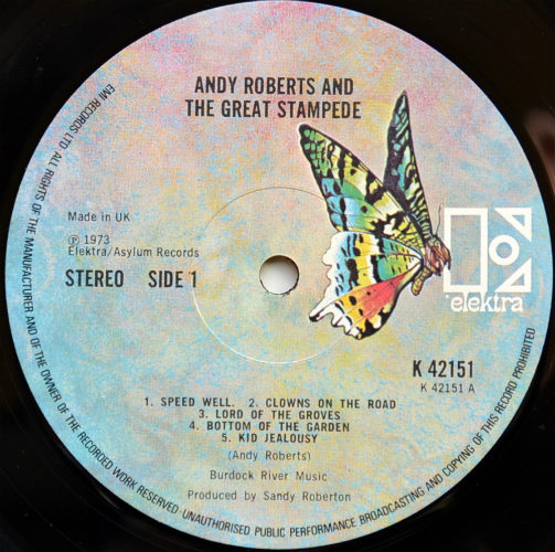 Andy Roberts And The Great Stampede / Same (Matrix-1)β